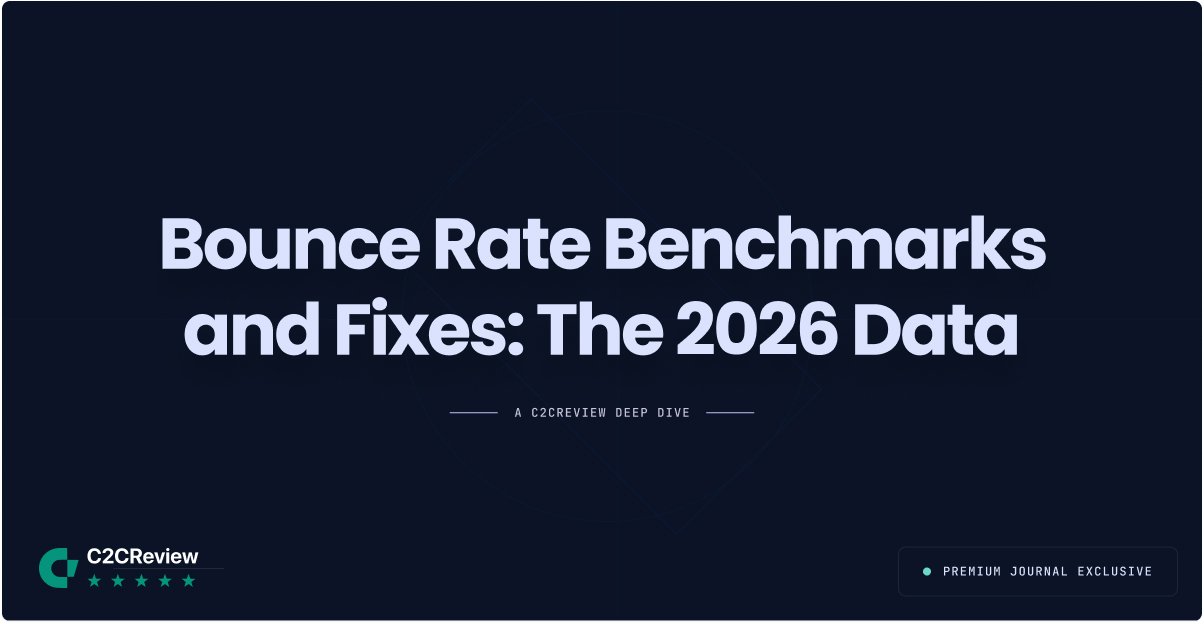 Bounce Rate Benchmarks and Fixes: The 2026 Data
